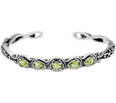 Carolyn Pollack Sterling Silver Simply Fabulous MOP Cuff Bracelet, 7-1/4"